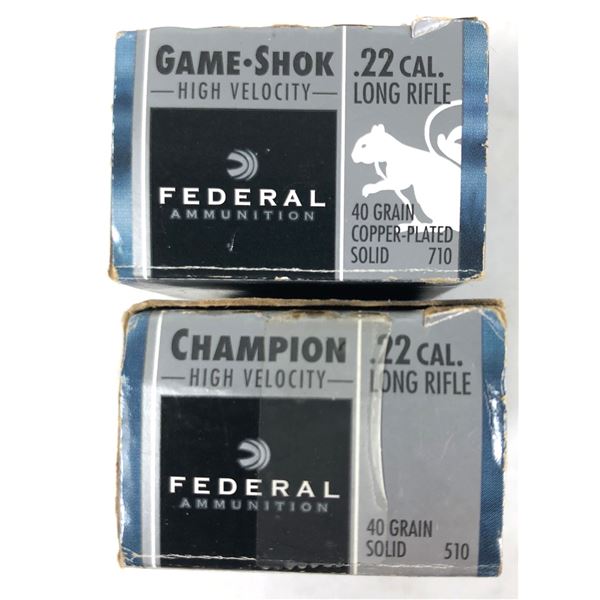 22 LR HV Federal Lot - x100 Rounds