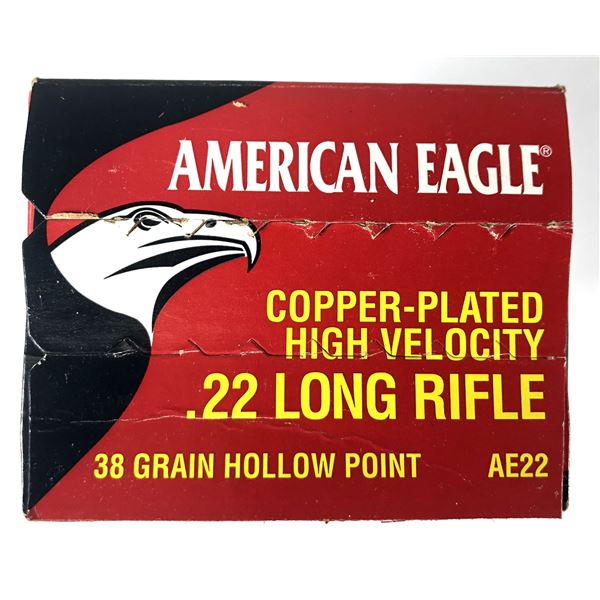 22 LR AE 500 Round Pack - 38 Grain HP