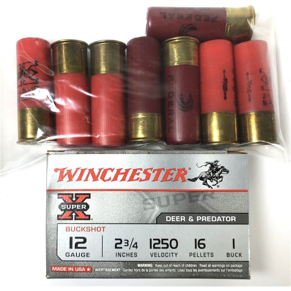 12 Gauge Buckshot LOT - x13 Shells