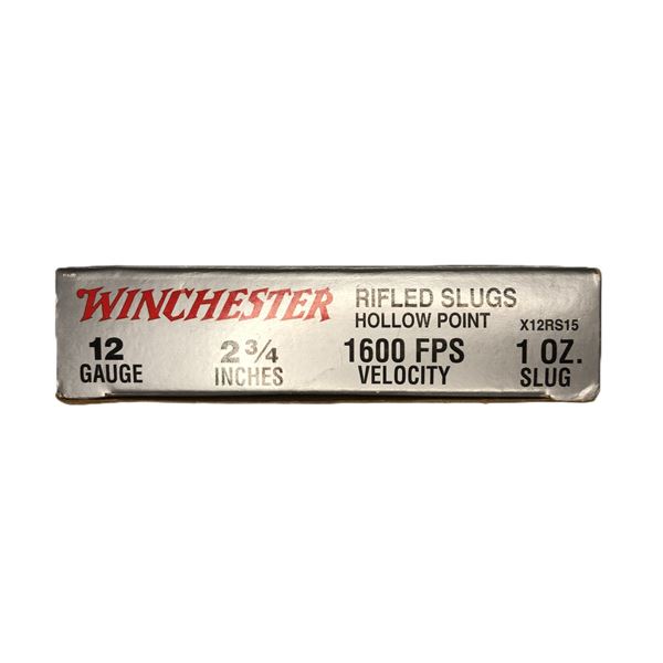 12 Gauge HP SLUG Winchester - 5 Shells