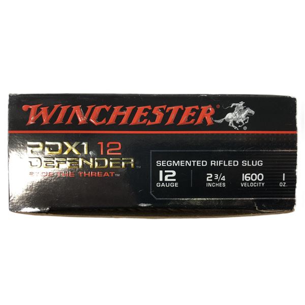 12 Gauge Rifled SLUGS Winchester - 10 Shells