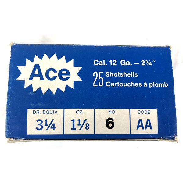 12 Gauge ACE AA - 25 Shells