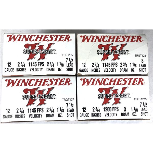 12 Gauge Winchester Super Target LOT - x100 Shells