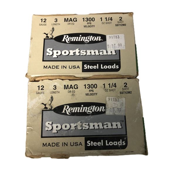 12 Gauge 3 Inch MAG Remington LOT - 50 Shells