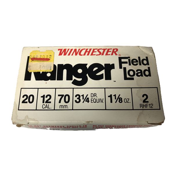 12 Gauge Winchester Field Load - 20 Shells