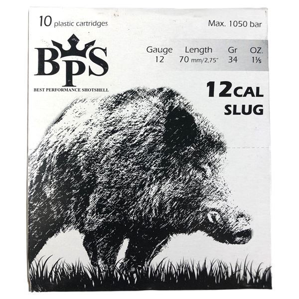 BPS SLUG 12 Gauge - 10 Shells