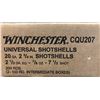 Image 1 : 20 Gauge CASE - Winchester x 200 Shells