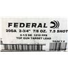 Image 1 : 20 Gauge CASE Federal - 250 Shells