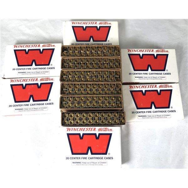 243 WIN Brass LOT x120 - Boxed