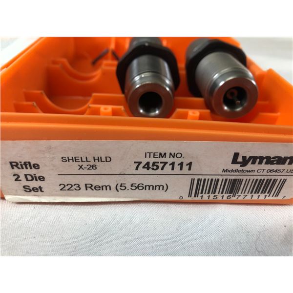 Lyman 223 REM Die Set