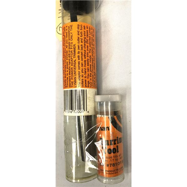 Lyman Universal Trimmer Power Adaptor & De-Burring Tool