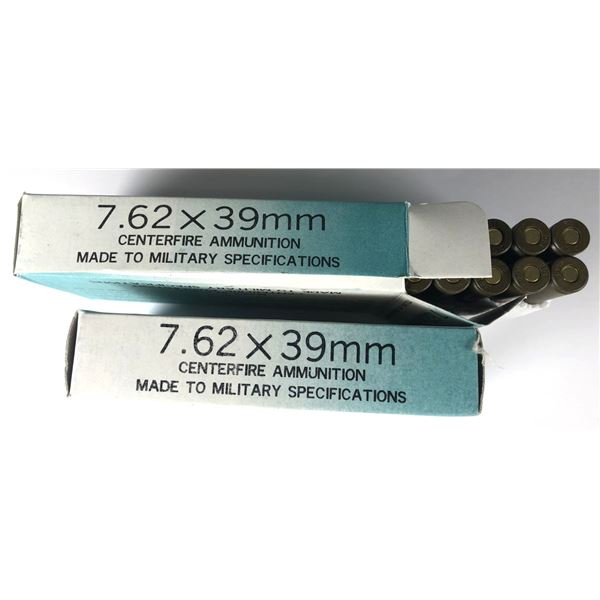 7.62 x 39 Steel Core x40 Rounds