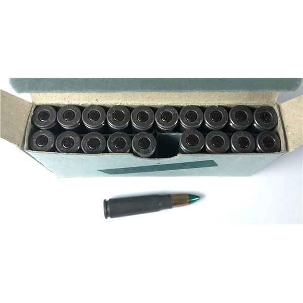 7.62 x 39 TRACER Green Tip x20 Rounds