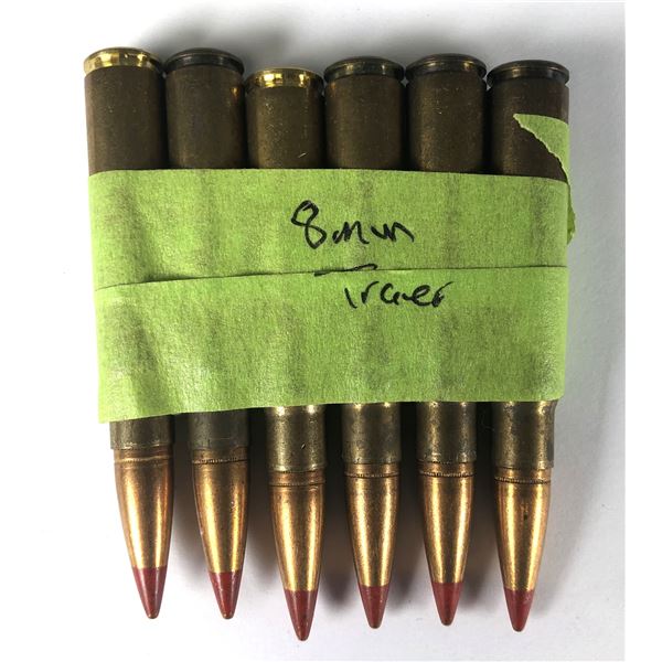 8MM Tracer Ammunition - 6 Rounds