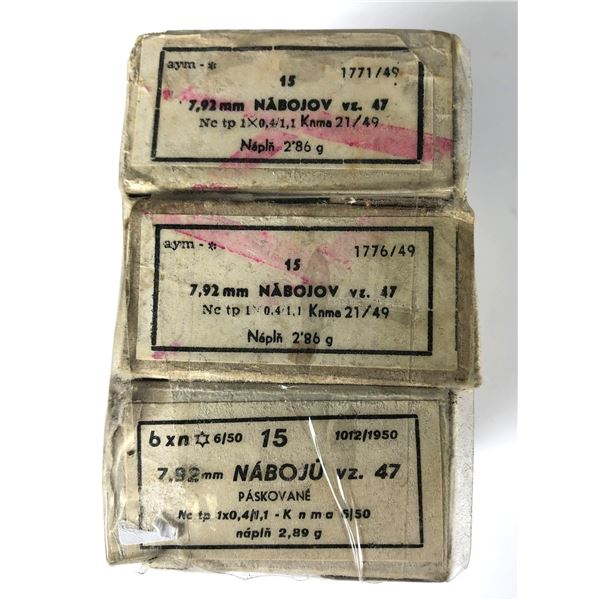 7.92 MM Ball 45 Rounds - 8MM Mauser