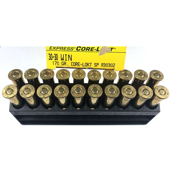 30-30 WIN Remington 170 Gr - 20 Rds NIB
