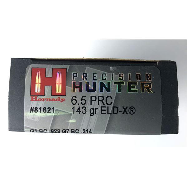 6.5 PRC Hornady Hunter - 143 Grain 20 Rds NIB