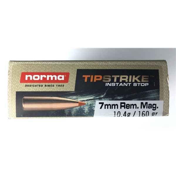 7MM Rem Mag NORMA - 160 Gr 20 Rds NIB