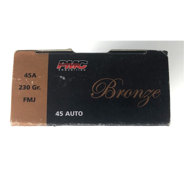45 AUTO PMC - 230 Grain 50 Rounds NIB