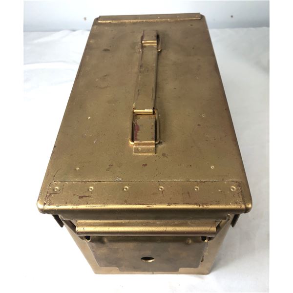 50 Caliber Ammo Box - Gold