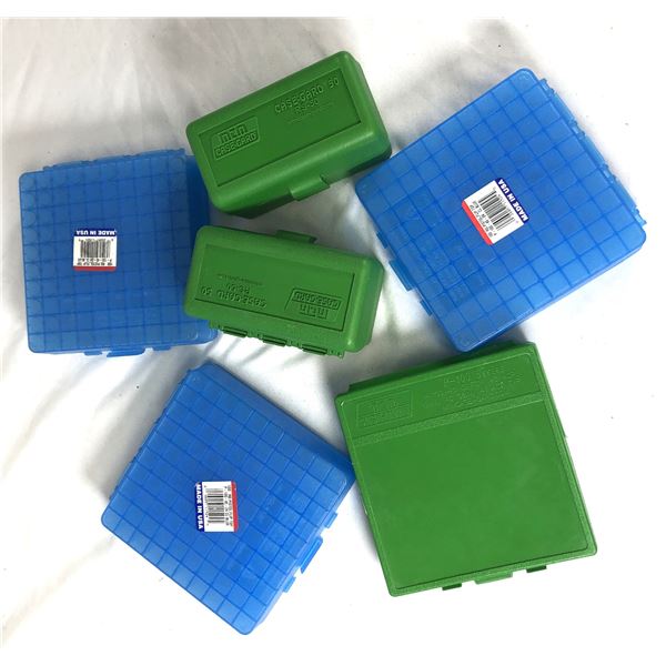 Ammo Box Lot x6