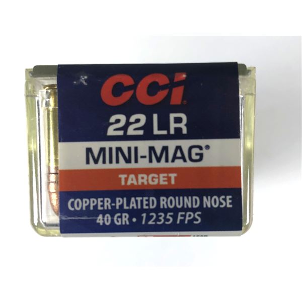 22 LR CCI Mini Mag - 100 Rds 40 Grain NIB