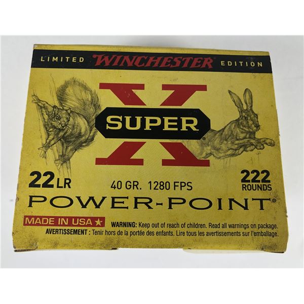 22 LR Winchester PP 40 Grain - 200 Rounds