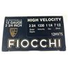 Image 1 : 12 Gauge Fiocchi HV - 25 Shells NIB