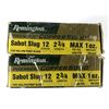 Image 1 : 12 Gauge SABOT SLUGS Remington - 10 Shells