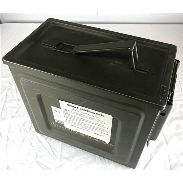 5.56 Ruag Metal German Ammo Can