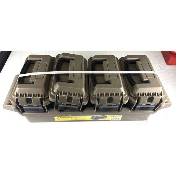 Magnum 4 Piece Ammo Box Kit w/ Tray - NEW