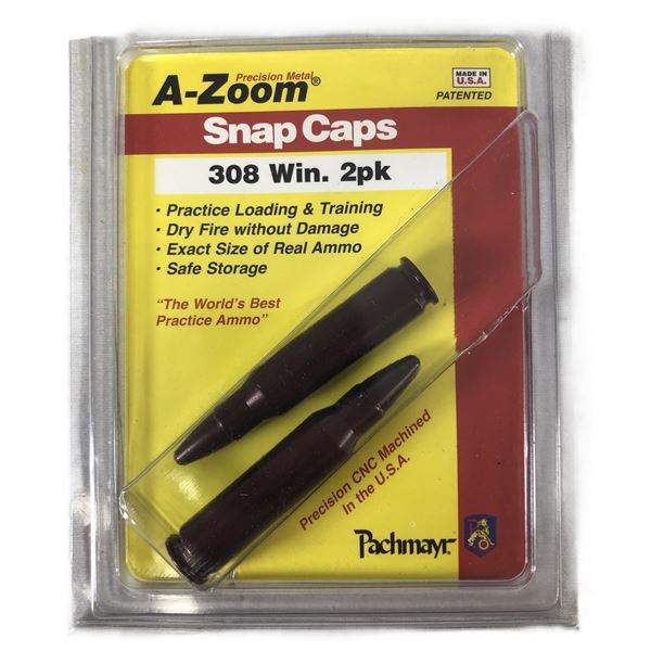 308 WIN Snap Caps x2 - NEW