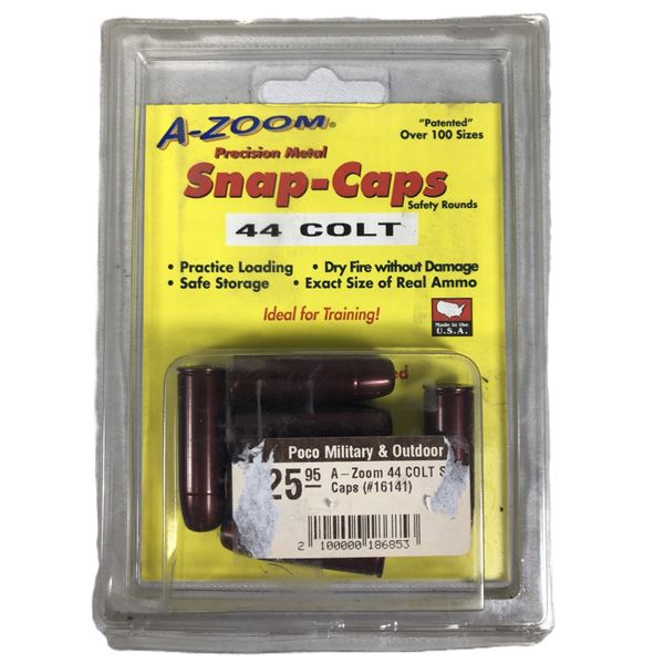 44 Colt Snap Caps x6 - NEW