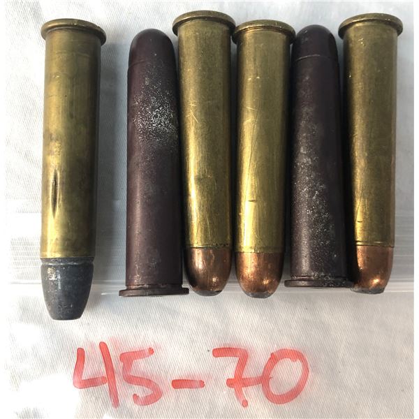 45-70 Dummy Rounds x6