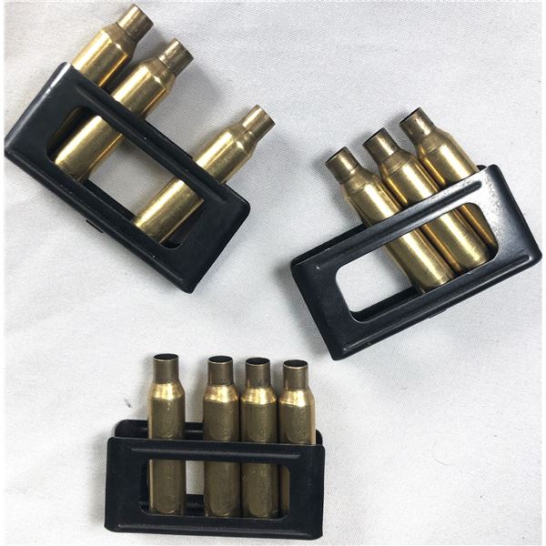 Carcano CLIPS x3 w/ 10 Brass Casings