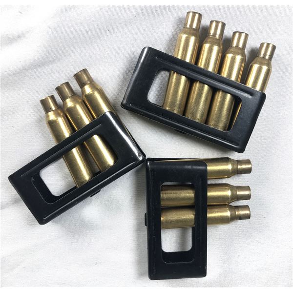 Carcano CLIPS x3 w/ 10 Brass Casings
