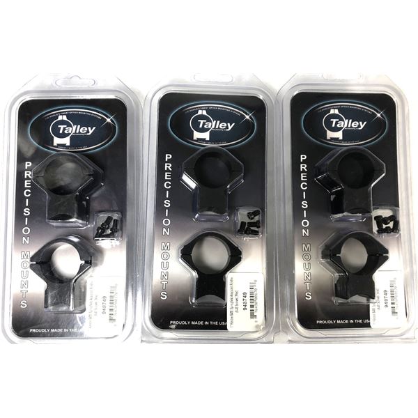 Talley 1 Inch Kimber Springfield Medium Scope Rings x2 Pairs - NEW
