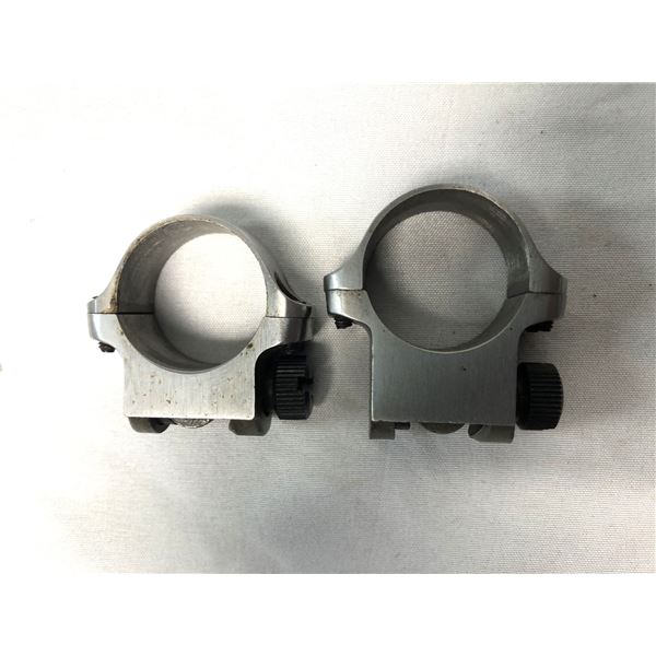 Silver RUGER Scope Rings