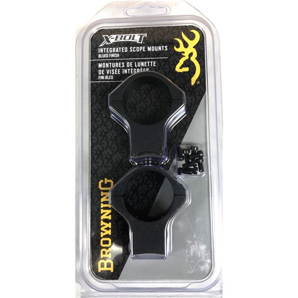Browning X-Bolt Matte High 30MM Scope Rings - NEW