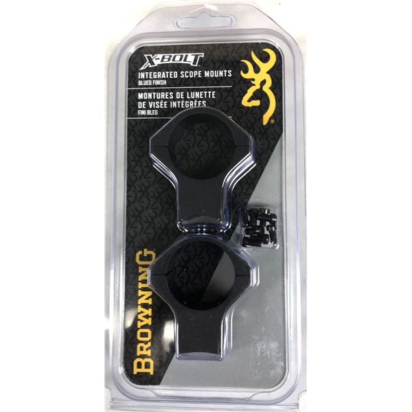 Browning X-Bolt Matte High 30MM Scope Rings - NEW