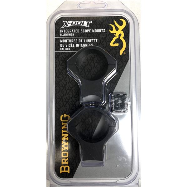 Browning X-Bolt Matte Inter 30MM Scope Rings - NEW