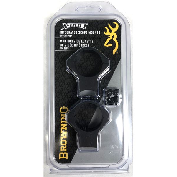Browning X-Bolt Matte Inter 30MM Scope Rings - NEW