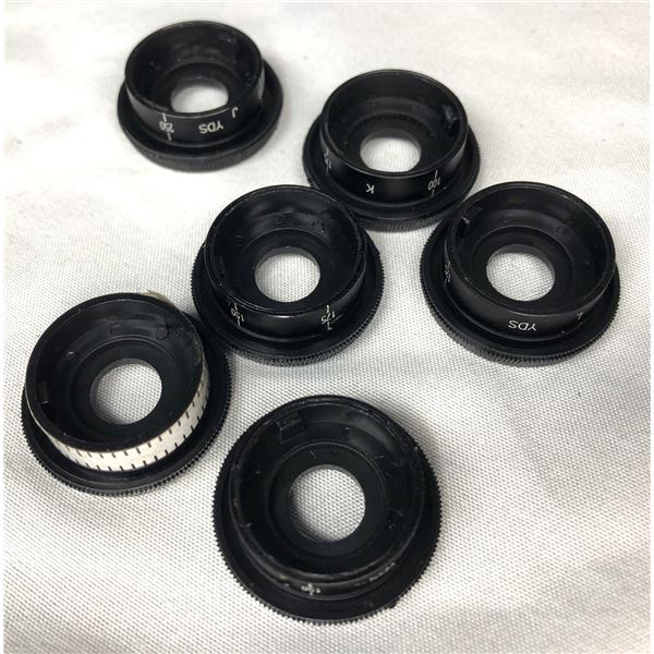 Scope Cap Distance Rings LOT x6