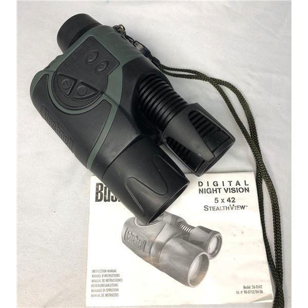 Bushnell Digital Night Vision - 5x42 Stealthview