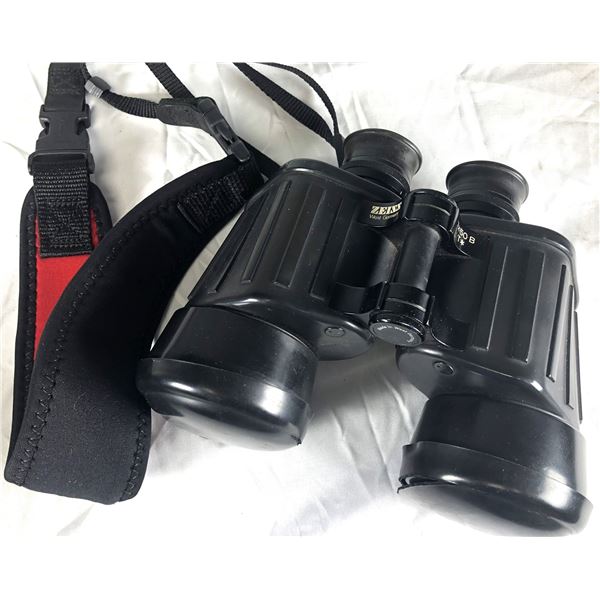 Zeiss 7 x 50  B T* Armoured Marine Binoculars- Made in W Germany
