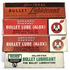 Image 1 : Vintage Bullet Lubricant LOT x4 w/ Boxes