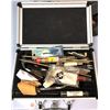 Image 1 : Lot of Gun Cleaning Supplies & Hard Case