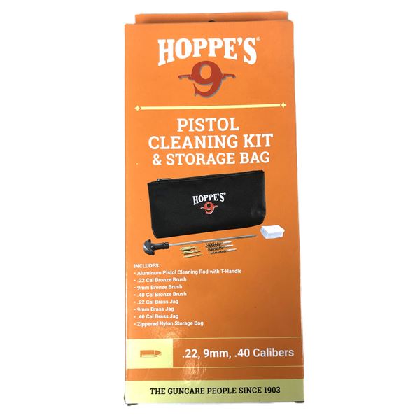 Hoppes Pistol Cleaning Kit & Storage Bag - NEW