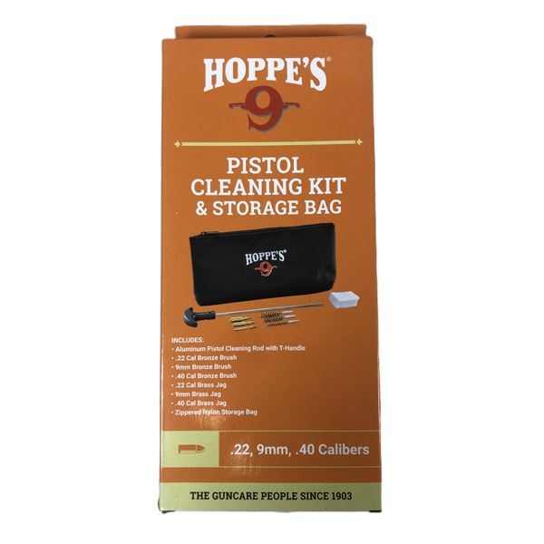 Hoppes Pistol Cleaning Kit & Storage Bag - NEW
