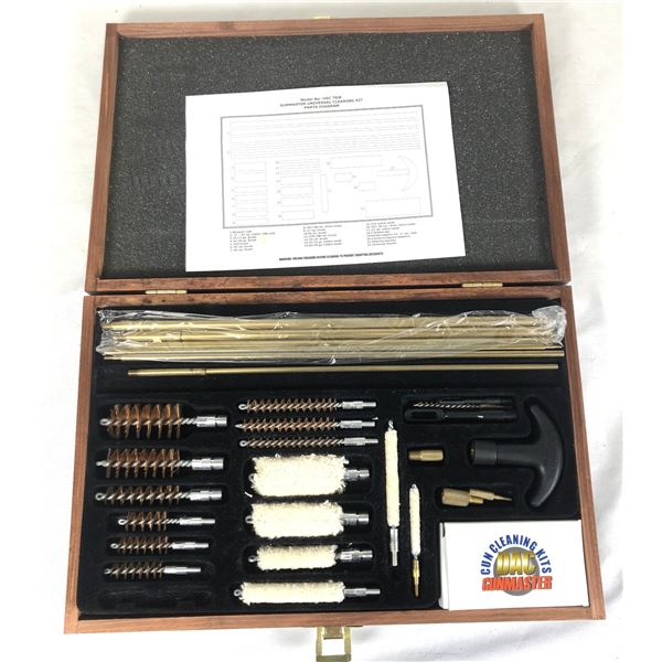 Gun Cleaning Kit In Wood Box